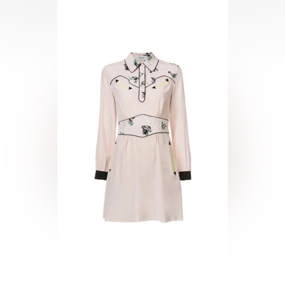 Coach 1941 Western print Silk Dress